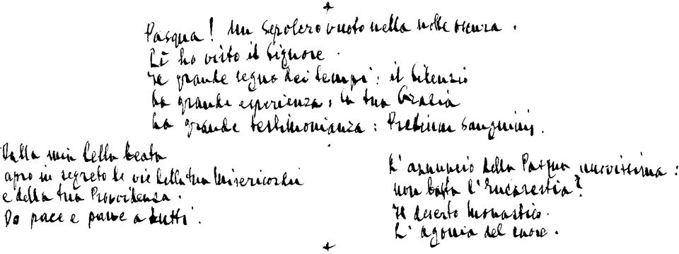 Manoscritto Don Luigi Bosio