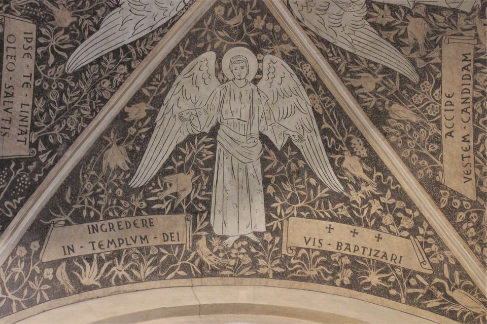 Angeli - Volta del Battistero